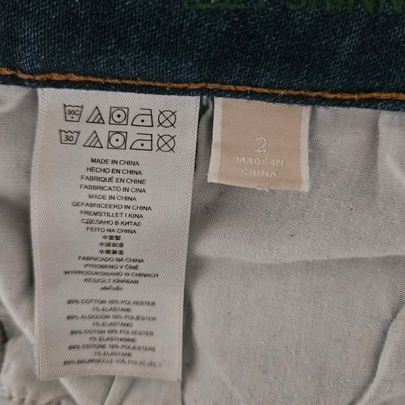 Michael Kohrs Izzy Skinny Stretch Blue Jeans size 2 - Picture 7 of 7